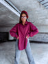 Krekls "COTTON" H8062 - BORDO
